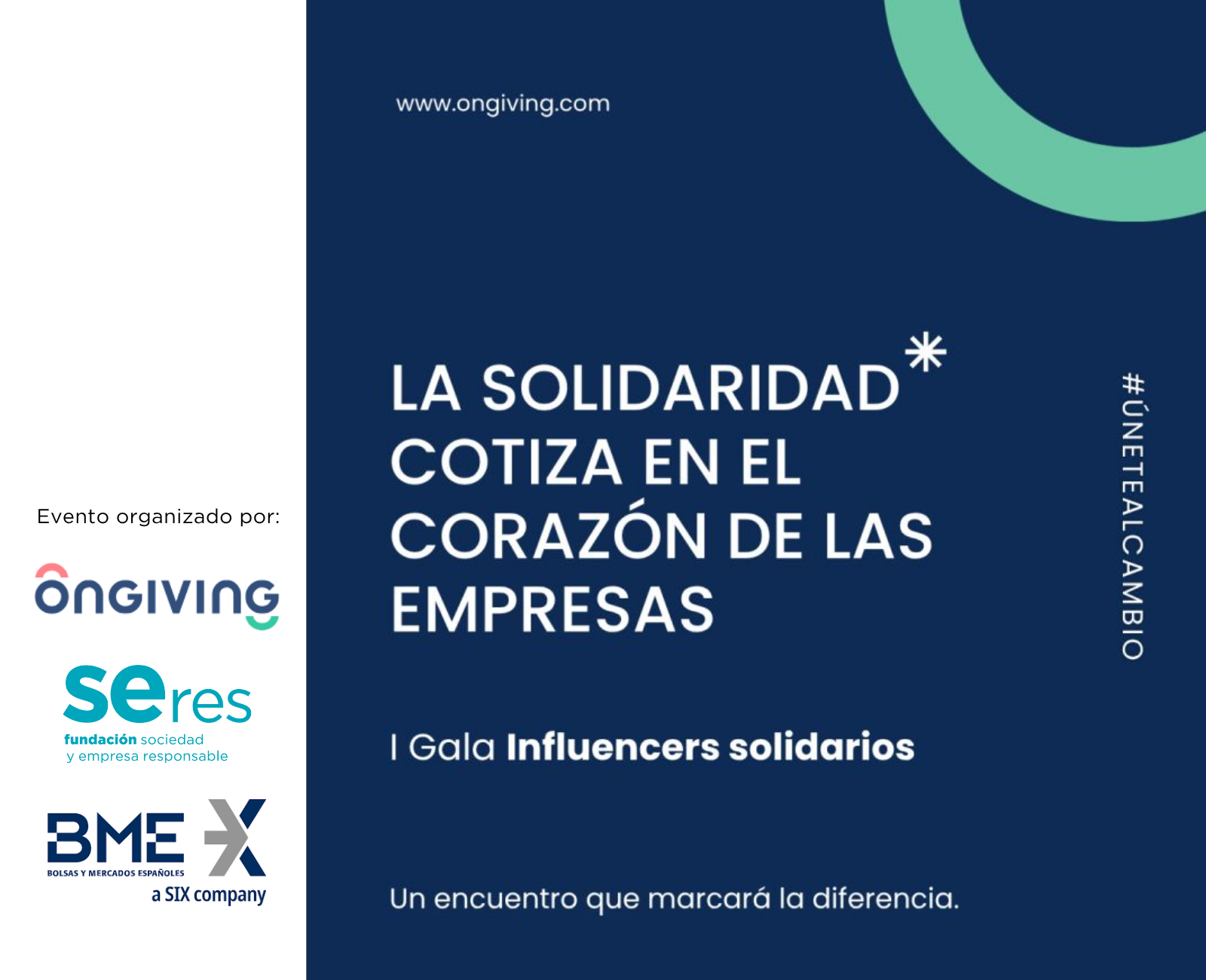 I Gala de Influencers Solidarios
